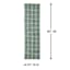 Tartan Green Runner, 2x7