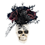 Midnight Shadows Red & Black Rose Arrangement, 12"