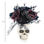 Midnight Shadows Red & Black Rose Arrangement, 12"