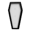 Midnight Shadows Gothic Nights Scented Coffin Candle, 25oz