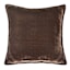 Providence Brown Pintuck Velvet Throw Pillow, 18"