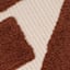 Crosby St. Brown Geo Woven Tufted Embroidered Throw Pillow, 18"
