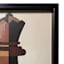 Crosby St. Glass Framed Chess Queen Paper Print Wall Art, 17x21