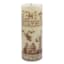 Spellbound LED Black Flame Pillar Candle, 3x8