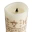 Spellbound LED Black Flame Pillar Candle, 3x8
