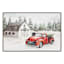 Framed Truck & Barn Canvas Wall Art, 36x24