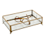 10In Gold Glass Tray