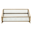 10In Gold Glass Tray