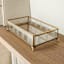 10In Gold Glass Tray