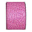 2.5" Pink Glitter Ribbon, 10yd