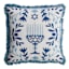 Hanukkah Menorah Throw Pillow, 18"