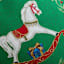 Rocking Horse Round Throw Pillow, 16"