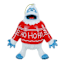 Ugly Sweater Bumble Ornament, 3.5"