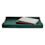 Hendrix Woven Tray with Silver Metal Handles, 18x10