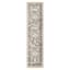 (B640) Greta Taupe Diamond Design Runner, 2x7
