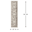 (B640) Greta Taupe Diamond Design Runner, 2x7