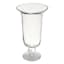 Clear Glass Pedestal Vase, 13"