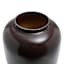 Dark Brown Ceramic Vase, 16.1"