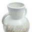 Reactive Latte Ceramic Vase 2 with Handles, 15.4"