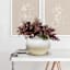 Reactive Latte Ceramic Vase 2 with Handles, 15.4"