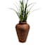 Brown Wicker Vase, 17"