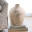 Matte Light Terracotta Natural Ceramic Vase, 11x13