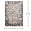(D492) Honeybloom Muneer Blue & Beige Area Rug, 5x8