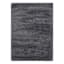 (C179) Macy Charcoal Grey Shag Area Rug, 5x7