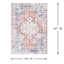 (B783) Found & Fable Amelie Multi Medallion Washable Area Rug, 5x7