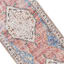 (B783) Found & Fable Amelie Multi Medallion Washable Runner, 2x7
