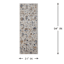 (B888) Honeyboom Hayden Paisley Multicolor Runner, 3x8