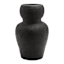 Large Black Terracotta Vase, 5.9x11