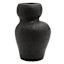 Large Black Terracotta Vase, 5.9x11