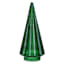 Golden Noel Glass Cone Tree, 10"
