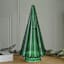 Golden Noel Glass Cone Tree, 10"