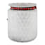 Homespun Red Metallic Glass Candle Holder, 3x3.5