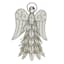 Golden Noel Metal Angel Figurine, 13"