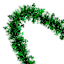 Tinsel Shamrock Garland, 12'