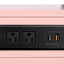 USB C & A Table, Pink