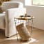 Brody Accent Table, Gold