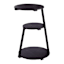 Crosby St. Skylar Accent Table, Black