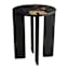 Eleanor Accent Table, Black Marble