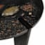Eleanor Accent Table, Black Marble