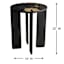 Eleanor Accent Table, Black Marble