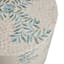 Floral Mother of Pearl & Capiz Accent Table, White