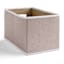 REAL SIMPLE Fabric Closet Storage Bin with Handle