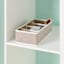 REAL SIMPLE 4-Section Fabric Closet Drawer Organizer