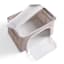 REAL SIMPLE Double Zip Collapsible Fabric Closet Storage Bin, Small