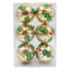 6-Count Mercury Round Ornament, 80MM