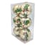 6-Count Mercury Round Ornament, 80MM